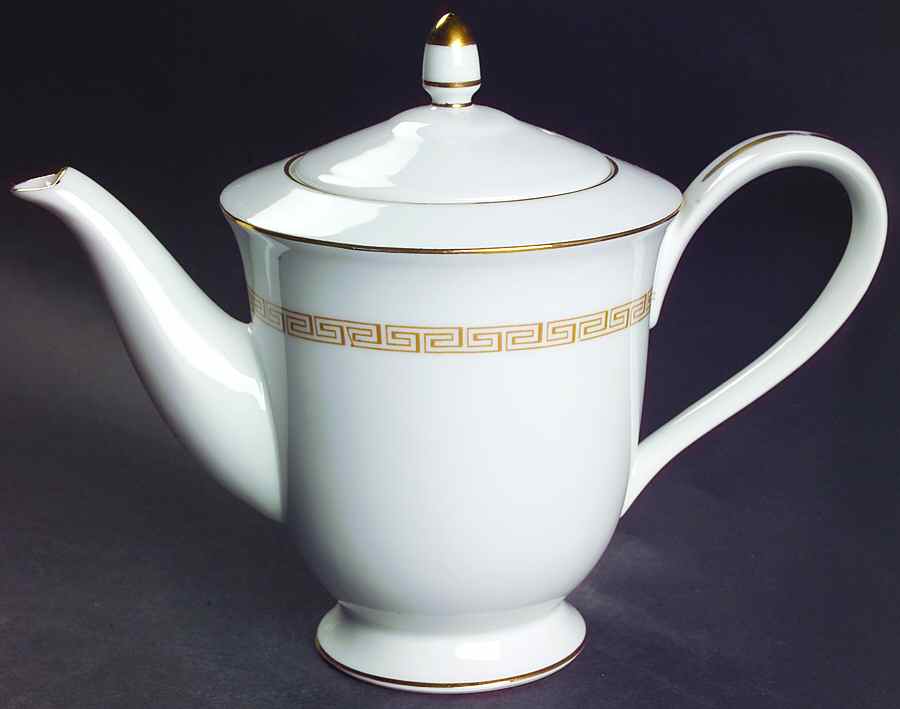 Doric Teapot & Lid by Wyndham-1