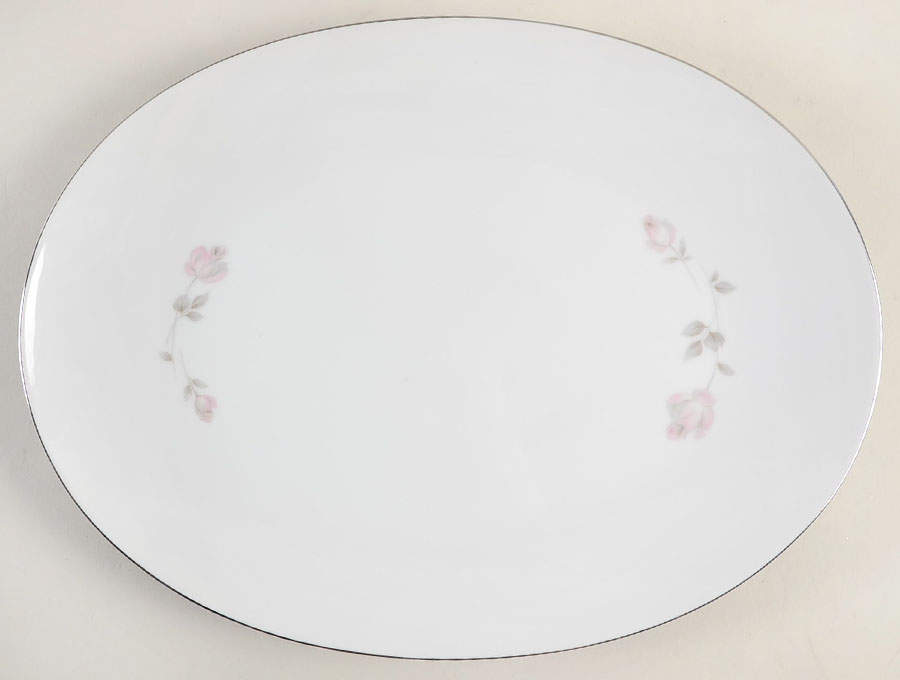Duet 13" Oval Serving Platter by Wyndham-1