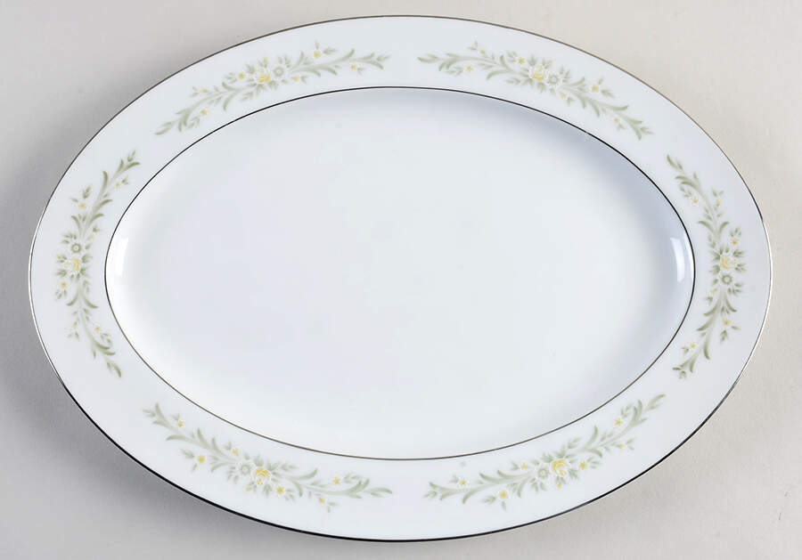 Fontana 14" Oval Serving Platter by Wyndham-1