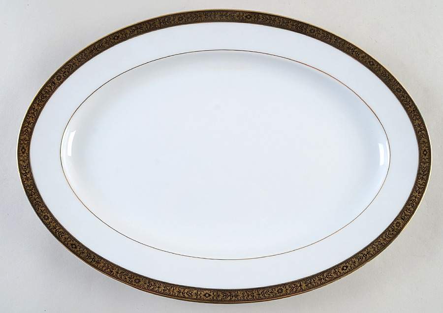 Jefferson 14" Oval Serving Platter by Wyndham-1