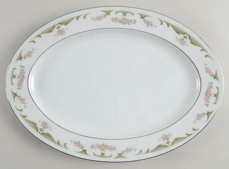 Lizbeth 12" Oval Serving Platter by Wyndham-1