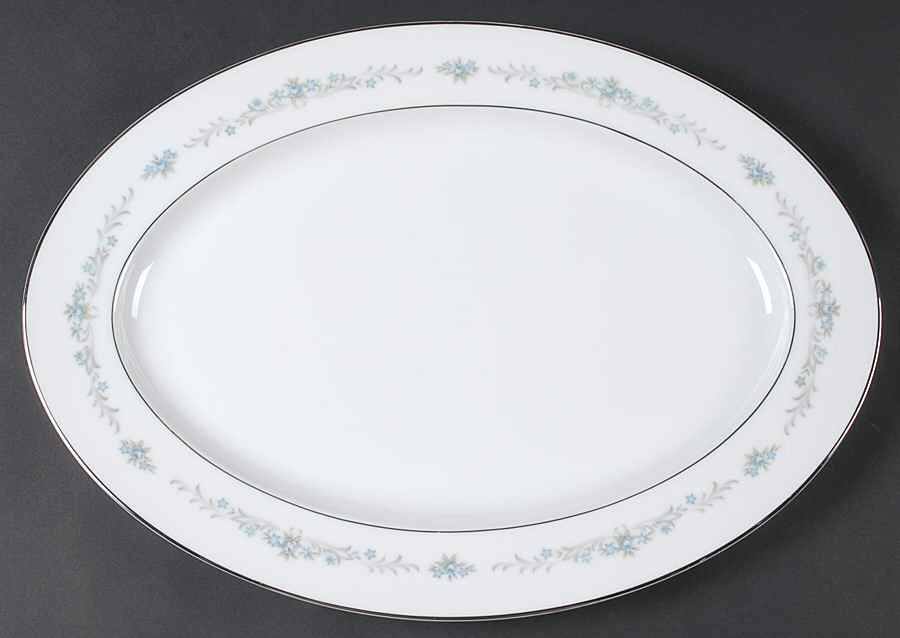 Melody 16" Oval Serving Platter by Wyndham-1