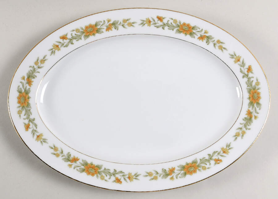 Pandora 12" Oval Serving Platter by Wyndham-1