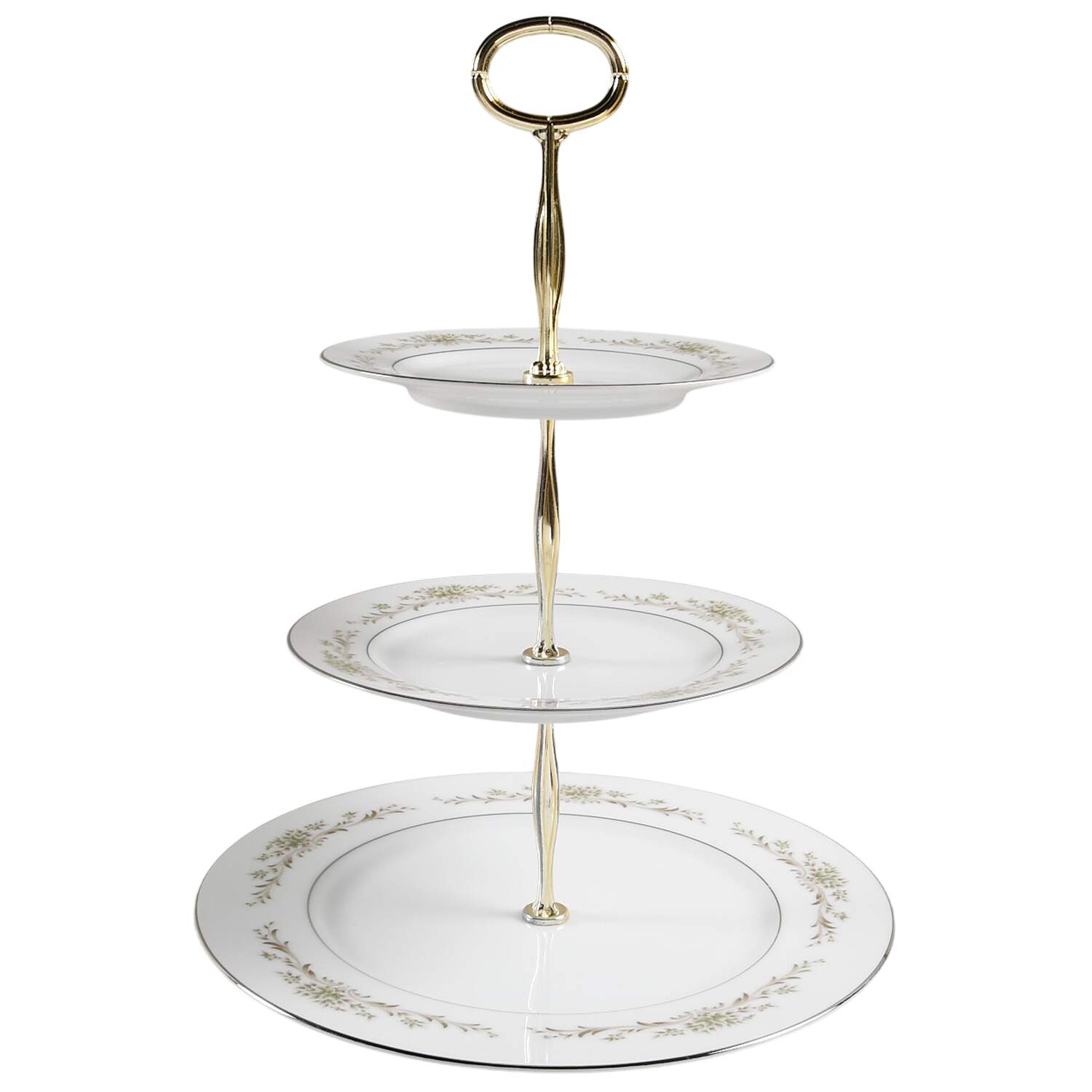 Penrose 13 7/8"-14 1/4" 3-Tiered Serving Tray(DP,SP,BB) HC by Wyndham-1
