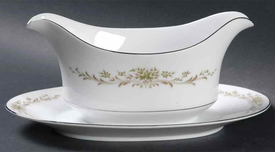 Penrose Gravy Boat with Attached Underplate by Wyndham-1