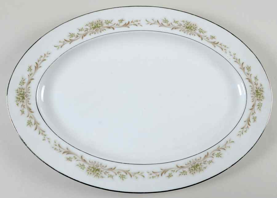 Penrose 14" Oval Serving Platter by Wyndham-1