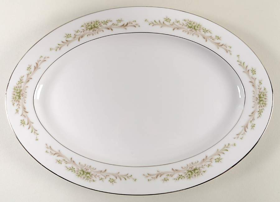 Penrose 12" Oval Serving Platter by Wyndham-1