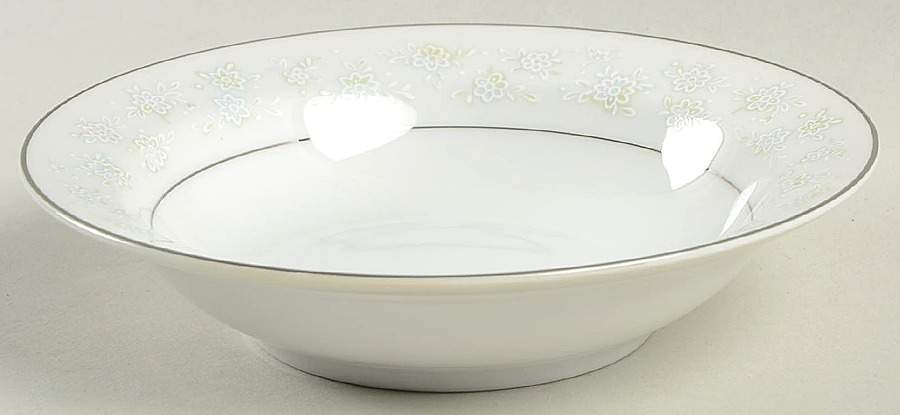 Something Blue Rim Fruit/Dessert (Sauce) Bowl by Wyndham-1