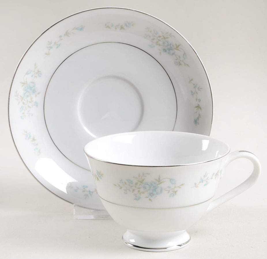 Stamford Footed Cup & Saucer Set by Wyndham-1