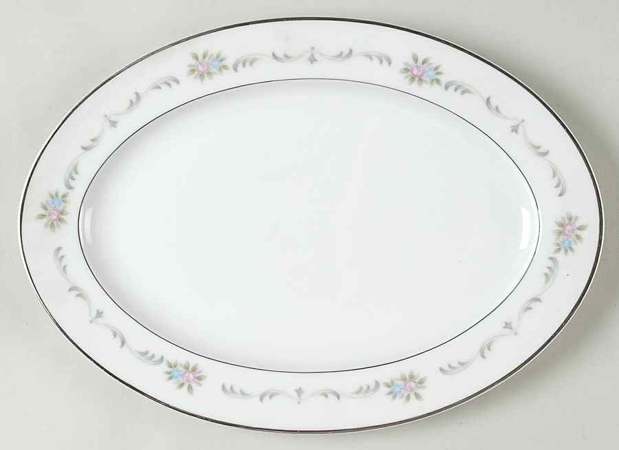 Valencia 12" Oval Serving Platter by Wyndham-1