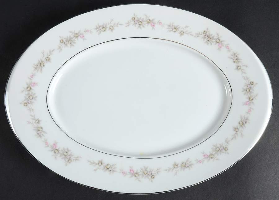 Wilton 12" Oval Serving Platter by Wyndham-1