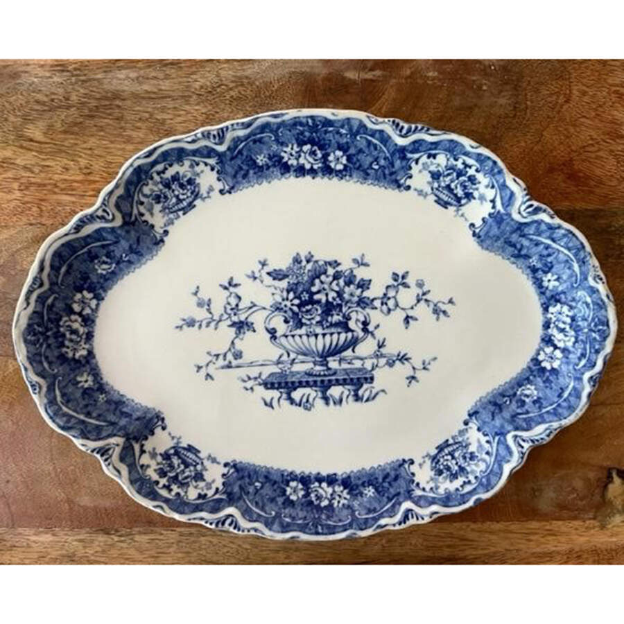 WAR39 11" Oval Serving Platter by Warwick-1
