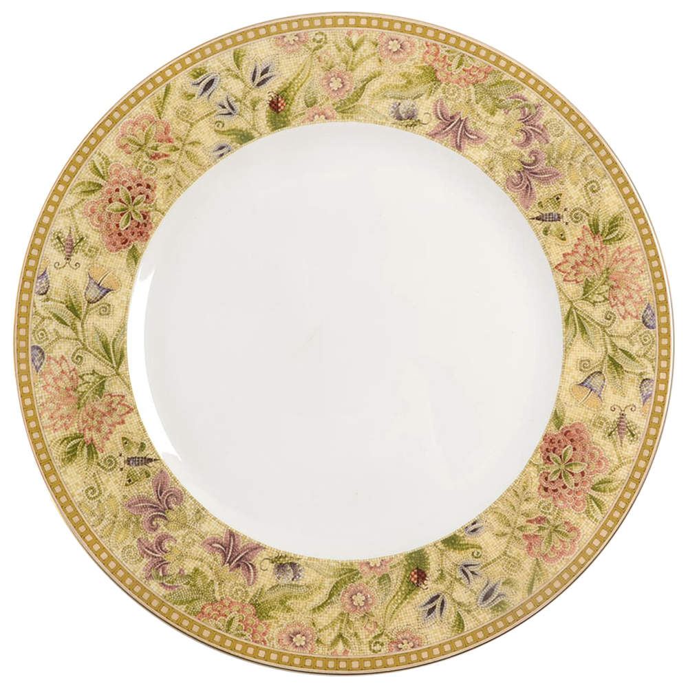 Floral Tapestry Dinner Plate by Wedgwood-1