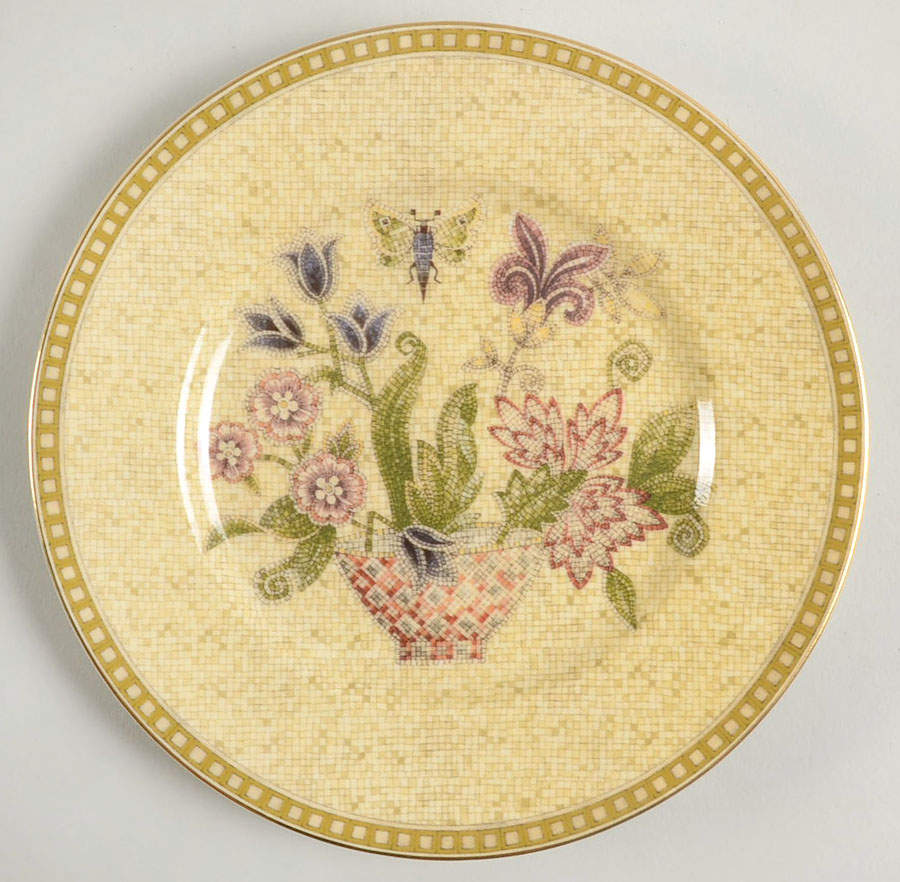 Floral Tapestry Bread & Butter Plate by Wedgwood-1