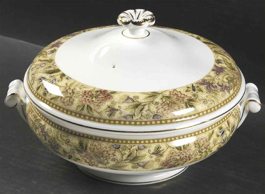Floral Tapestry Round Covered Vegetable by Wedgwood-1