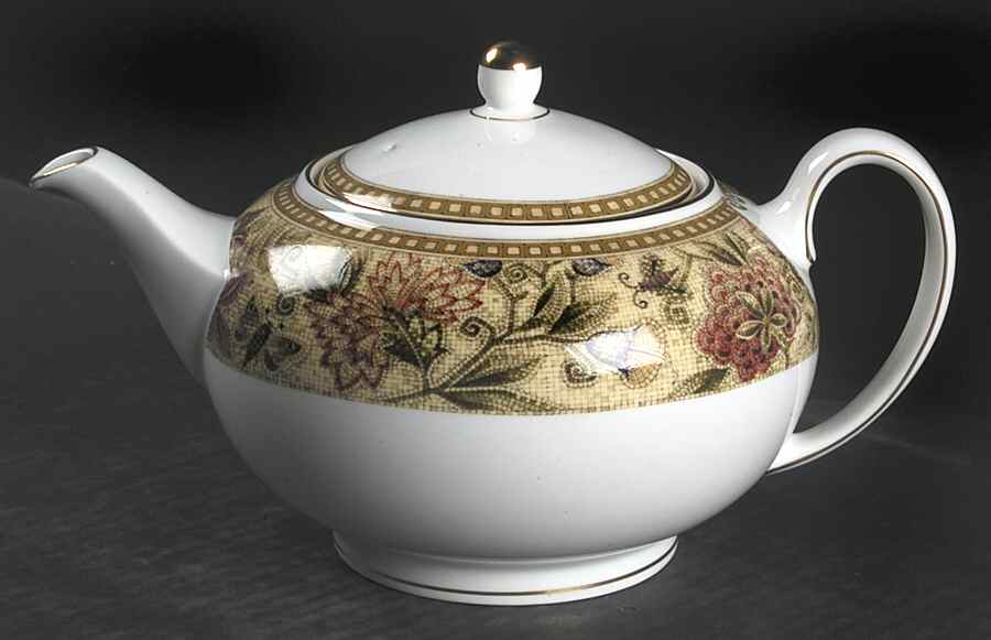 Floral Tapestry Teapot & Lid by Wedgwood-1