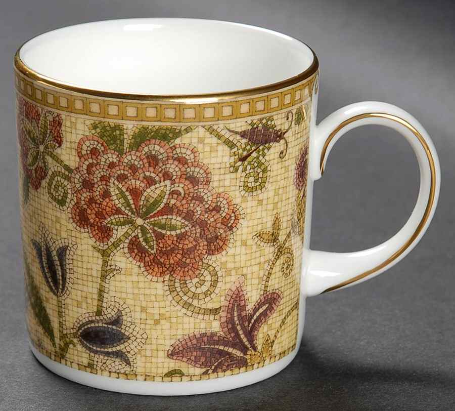 Floral Tapestry Can Shape Demitasse Cup by Wedgwood-1