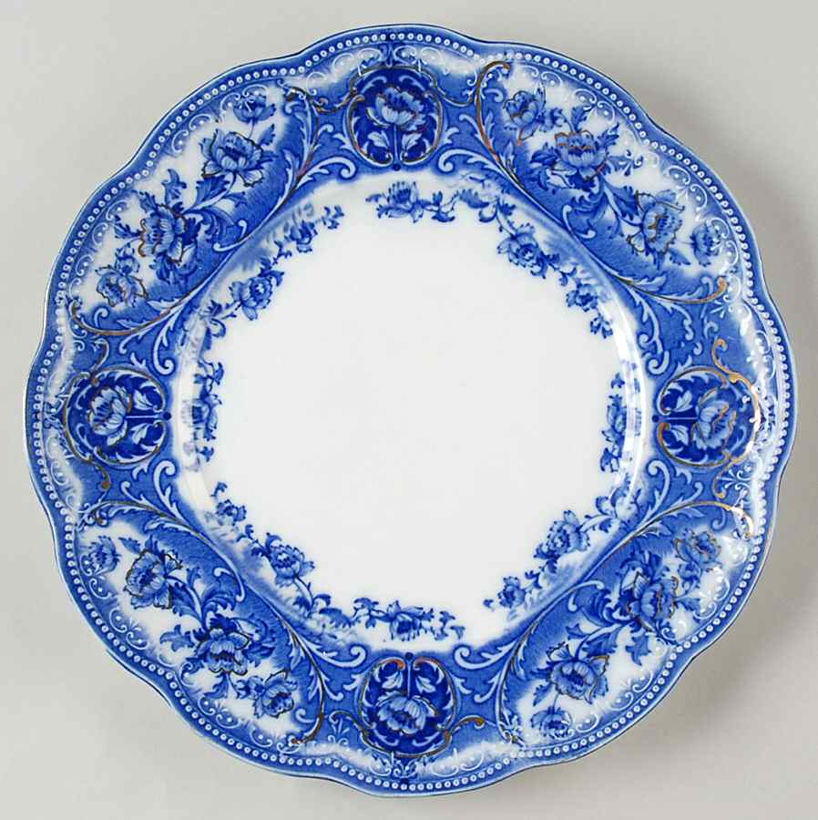 Atalanta (Gold Scrolls) Dinner Plate by Wedgwood-1
