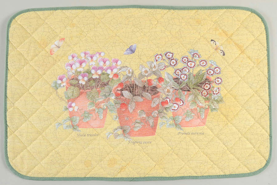 Sarah's Garden Cloth Placemat by Wedgwood-1