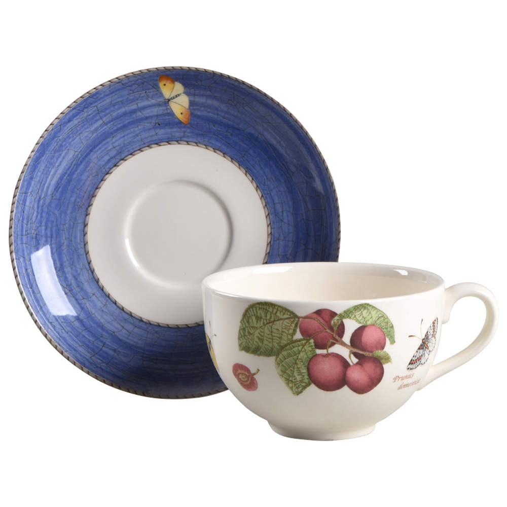 Sarah's Garden Jumbo Cup & Saucer Set by Wedgwood-1