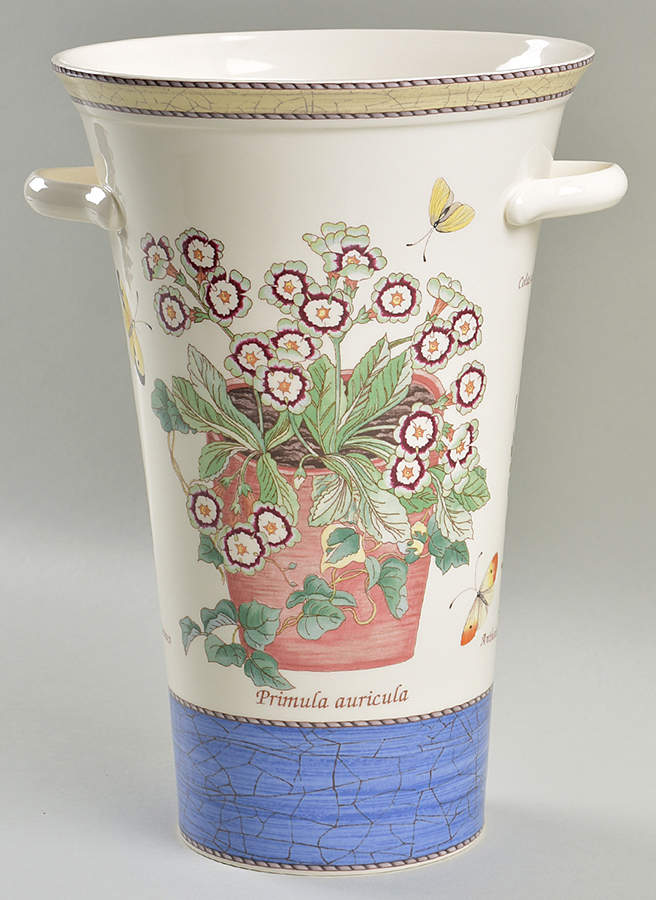 Sarah's Garden 2000 Signed 10" Vase by Wedgwood-1