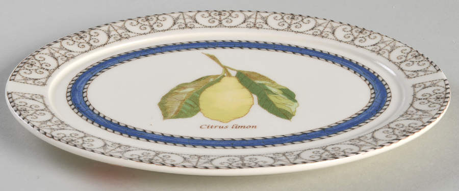 Sarah's Garden Oval Butter No Lid by Wedgwood-1