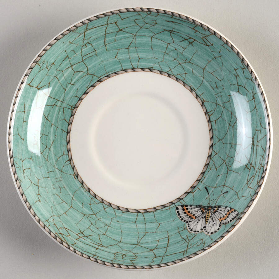 Sarah's Garden Saucer for Flat Cup by Wedgwood-1