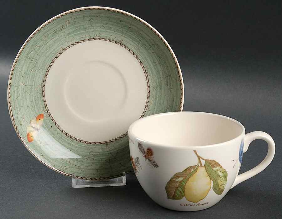 Sarah's Garden Breakfast Cup & Saucer Set by Wedgwood-1
