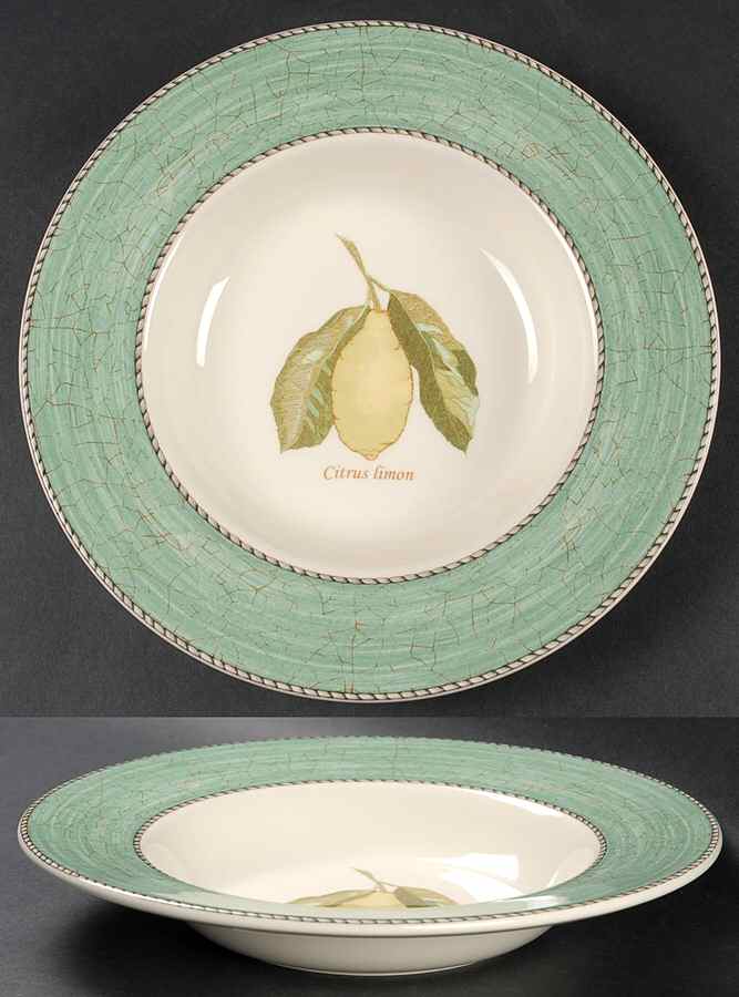Sarah's Garden Large Rim Soup Bowl by Wedgwood-1