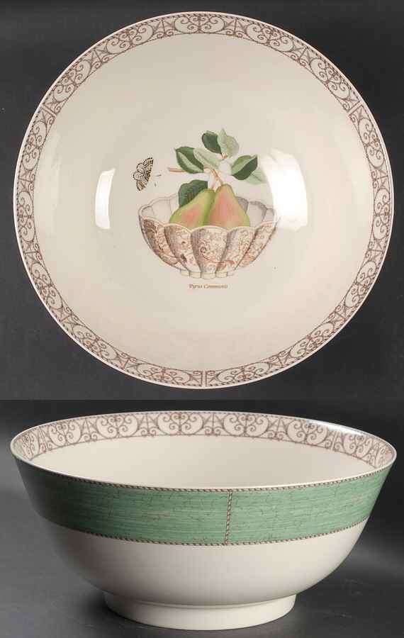 Sarah's Garden 12" Large Salad Serving Bowl by Wedgwood-1