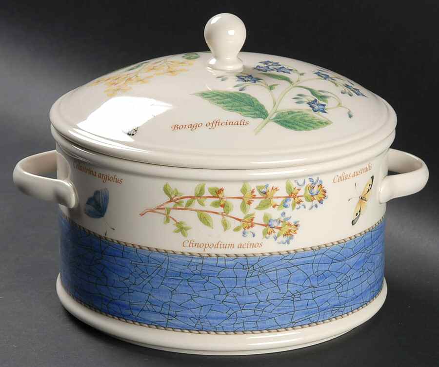 Sarah's Garden 2 Qt Round Covered Casserole by Wedgwood-1