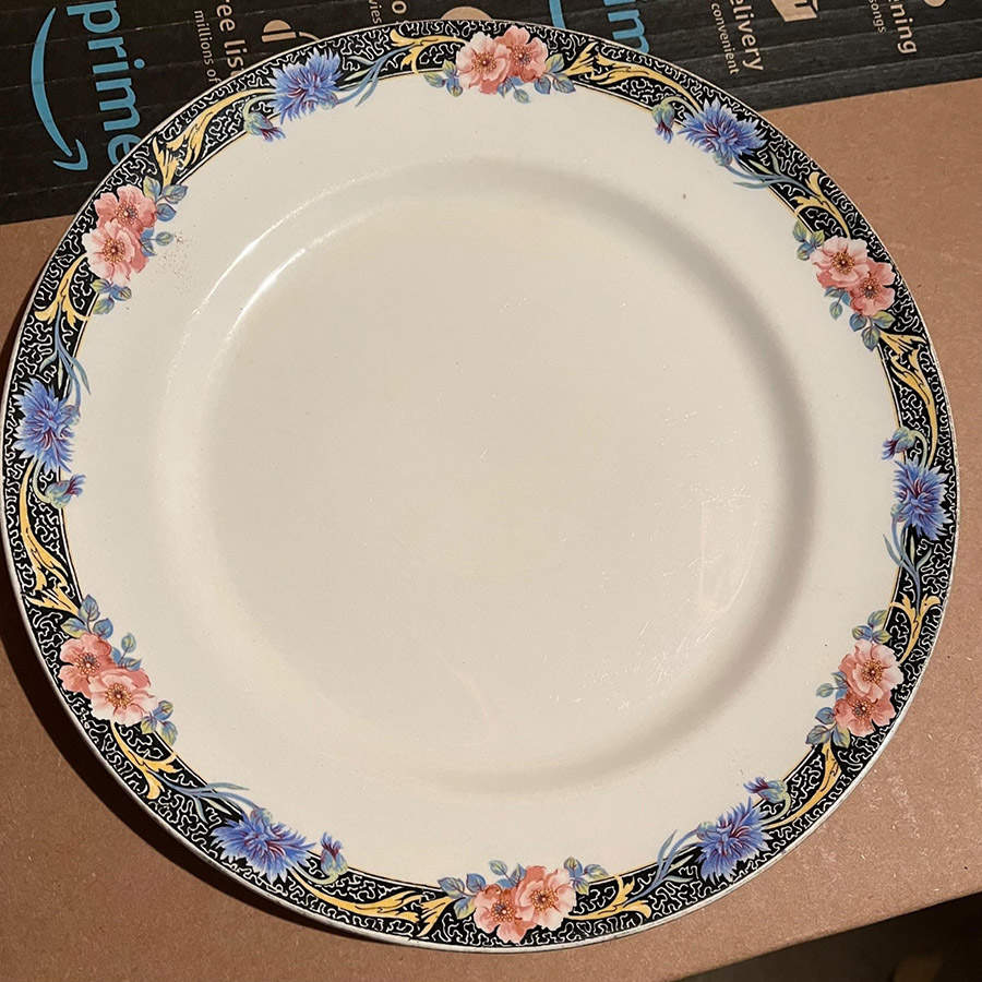 WSD1 Dinner Plate by West End Pottery Co-1