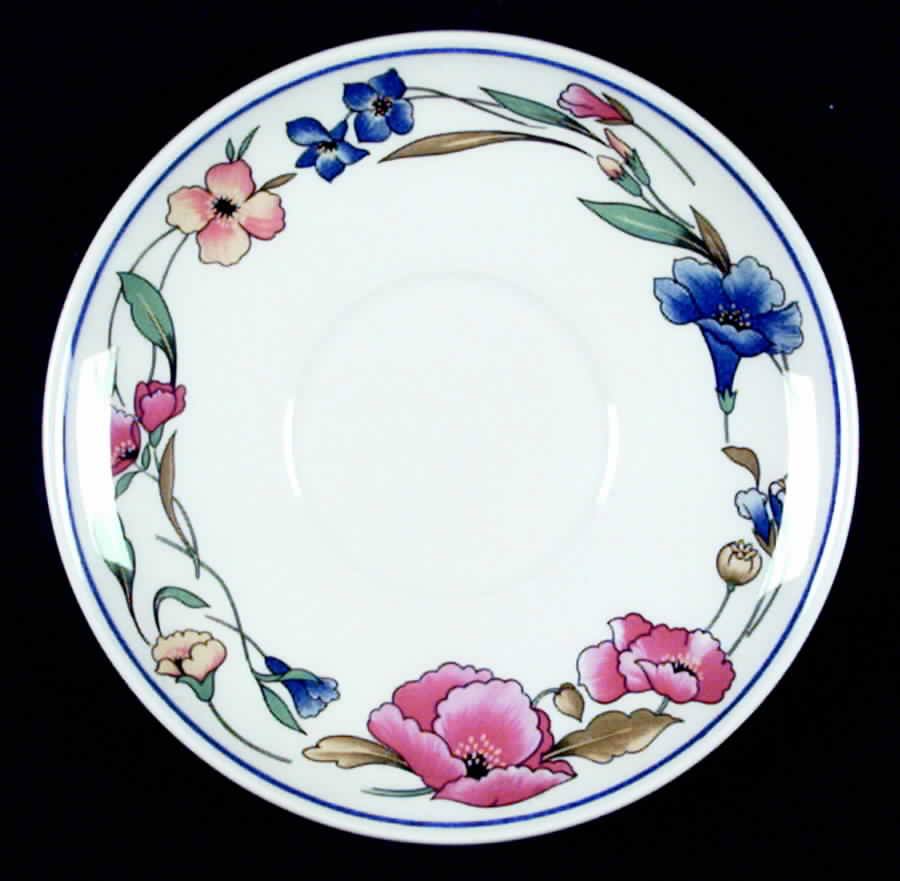 Alpine Meadow Saucer by Wood & Sons-1