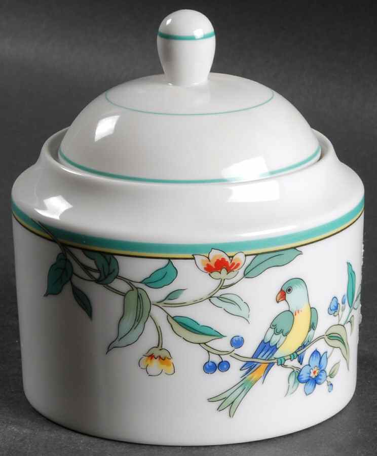 Paradiso Sugar Bowl & Lid by Woodmere-1