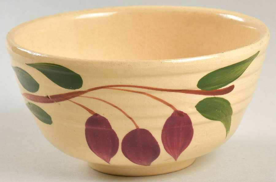 American Red Bud 5" Mixing Bowl by Watt Pottery-1