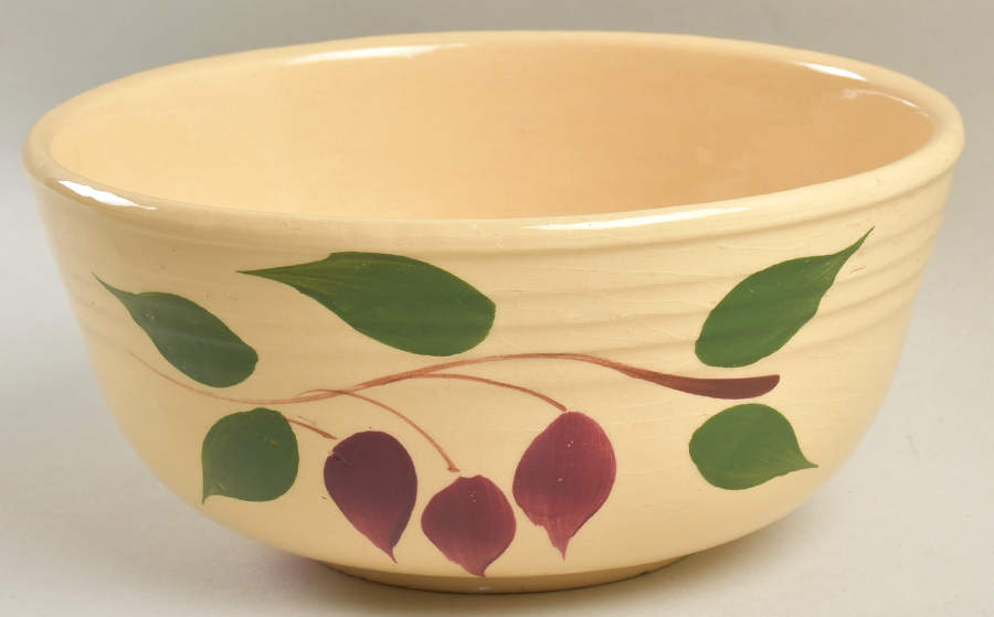 American Red Bud 7" Nested Mixing Bowl by Watt Pottery-1