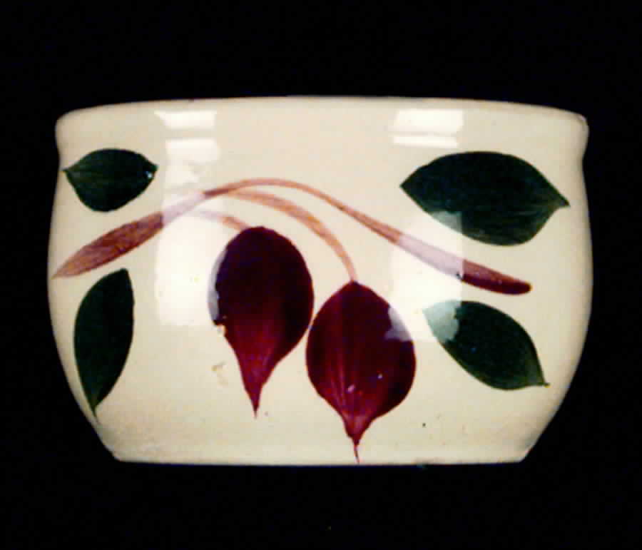 American Red Bud Bean Cup by Watt Pottery-1