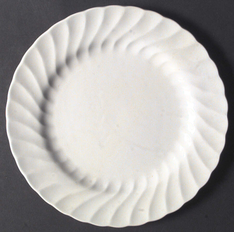 Camelot White Dinner Plate by Wood & Sons-1