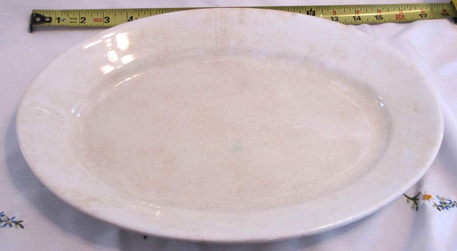WW107 16" Oval Serving Platter by Wedgwood-1