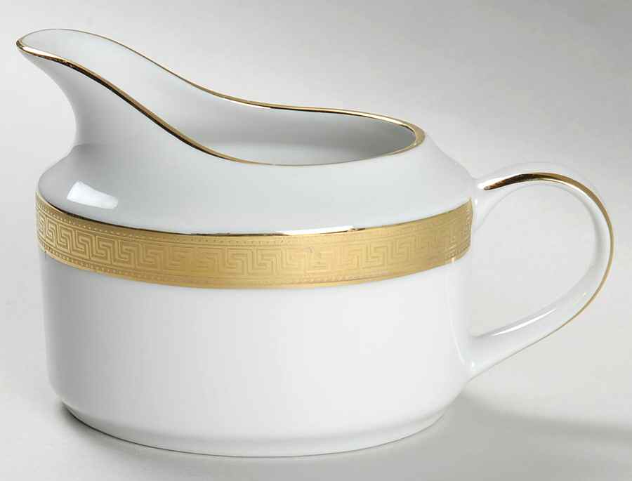 Pantheon Gold Creamer by Wallace Heritage (Japan)-1