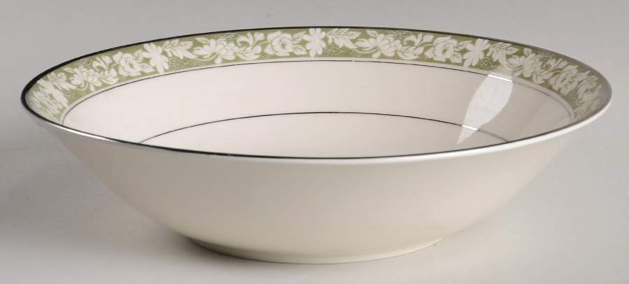 Green Brier 9" Round Vegetable Bowl by Wentworth-1