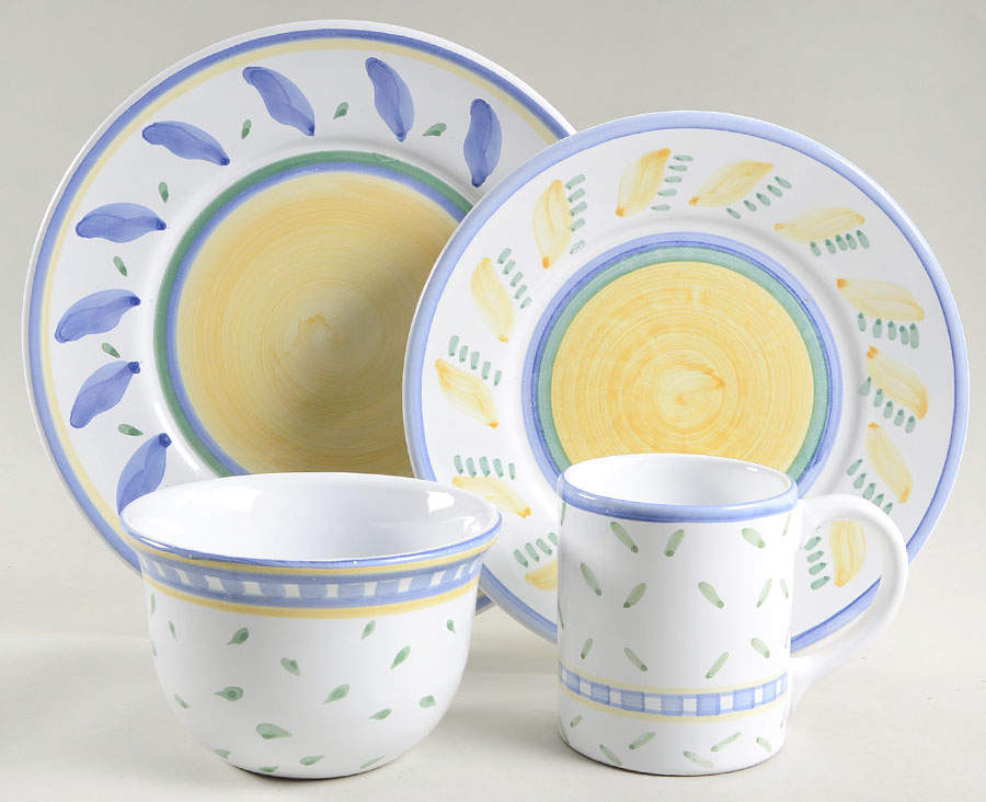 Tournesol (Italy) 4 Piece Place Setting by Williams-Sonoma-1