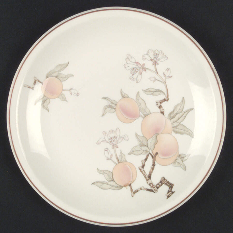 Peach Salad Plate by Wedgwood-1