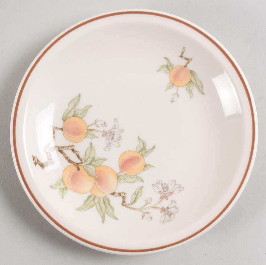 Peach Bread & Butter Plate by Wedgwood-1