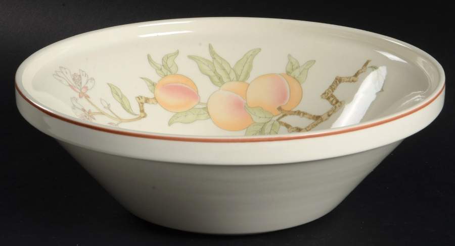 Peach 9" Round Vegetable Bowl by Wedgwood-1
