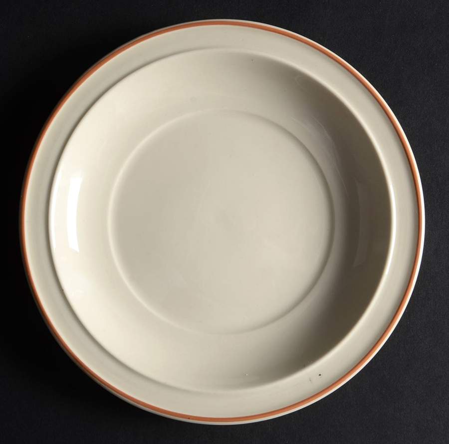 Peach Underplate for Gravy Boat by Wedgwood-1
