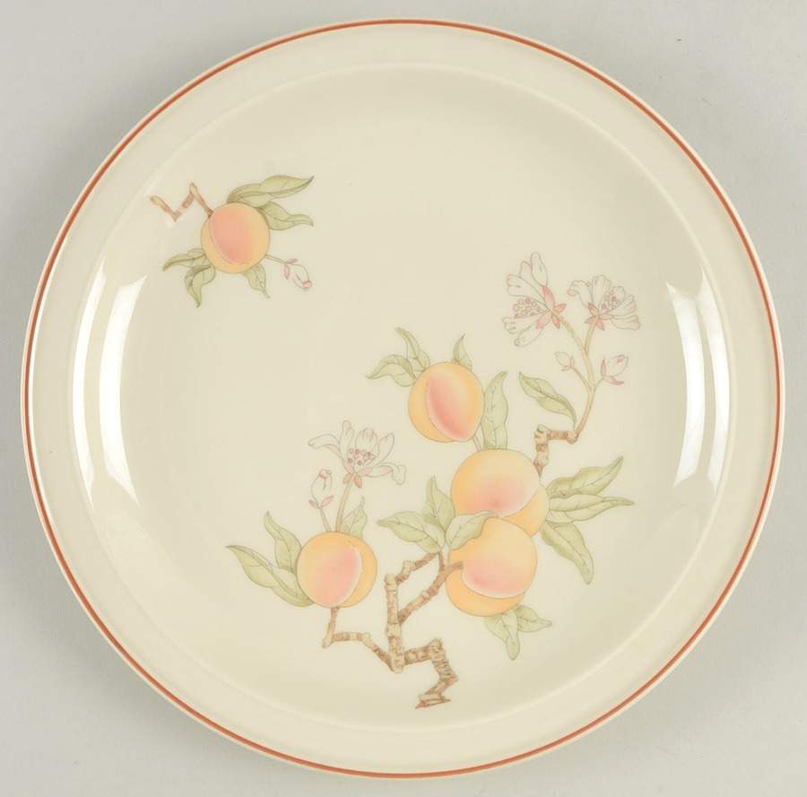 Peach Dinner Plate by Wedgwood-1