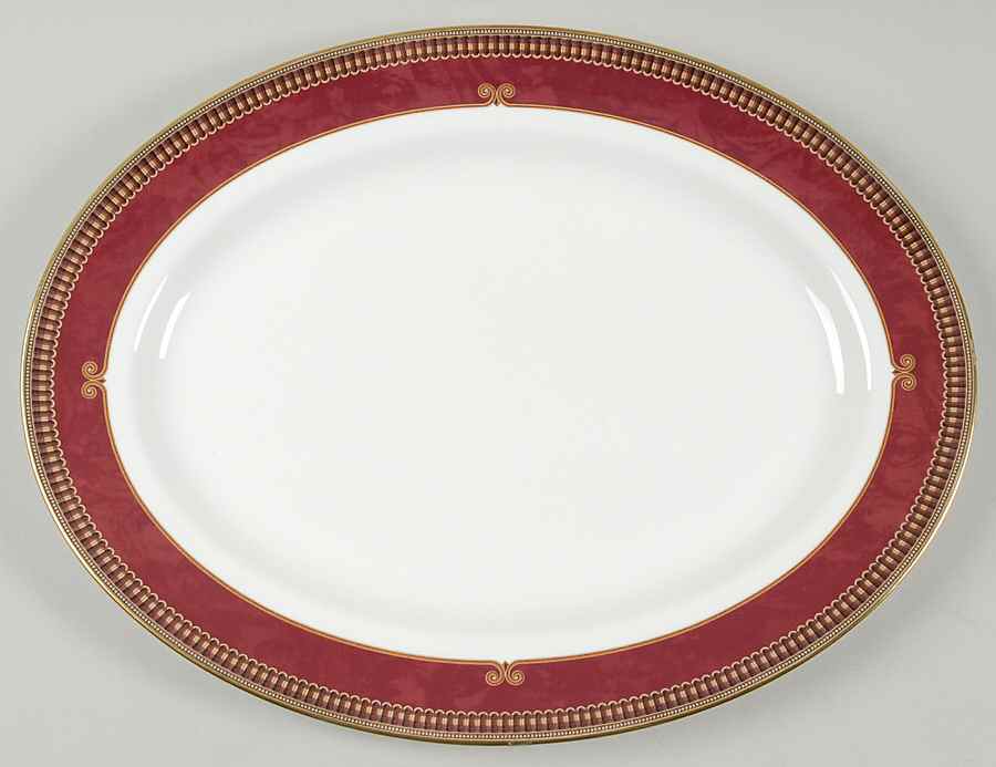 Glenmont 15" Oval Serving Platter by Waterford China-1