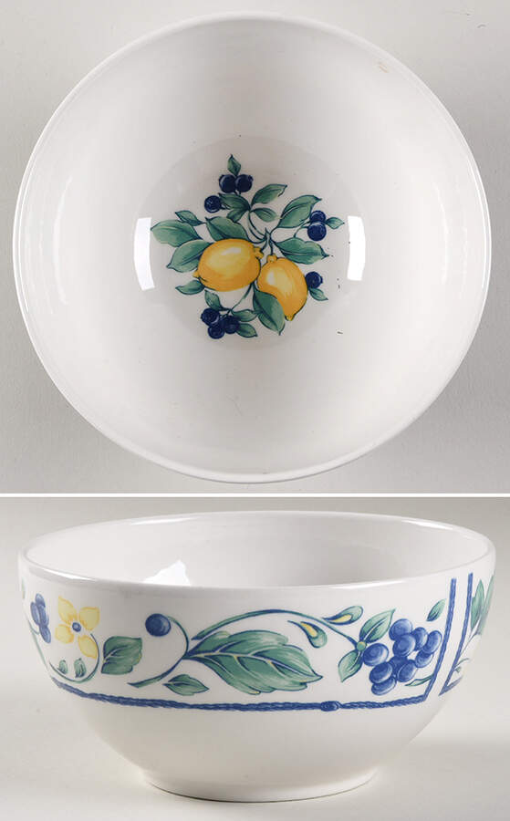 Flowering Vine Soup/Cereal Bowl by Wedgwood-1
