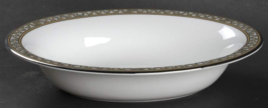 Laurel 9" Oval Vegetable Bowl by Waterford China-1